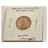 1955-S Wheat Penny