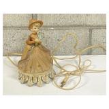 Vtg. Doll Lamp.