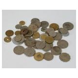 Vintage Foreign Coins