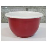 Red CorningWare Mixing Bowl