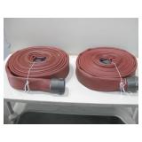 Two Flomaster Industrial Rubber Hoses