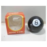 Vintage Magic Eight Ball In Box Unreadable Answers