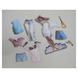 2D Magnetic Nude Doll w/ Magnetic Clothing 2D Magnetic Nude Doll w/ Magnetic Clothing