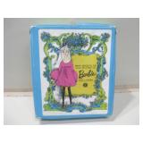 11"x 12.5"x 2.5" 1968 Mattel Plastic Barbie Case 11"x 12.5"x 2.5" 1968 Mattel Plastic Barbie Case