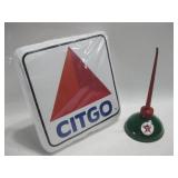 5" Texaco Oil Can & Citgo T-Shirt NIP