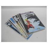 Seven red Fox Comic Books