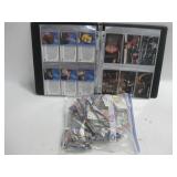 Binder Star Trek Cards W/Bag Of Super Hero Cards Binder Star Trek Cards W/Bag Of Super Hero Cards