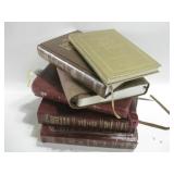 Six Vintage Bibles & Religious Books Pictured