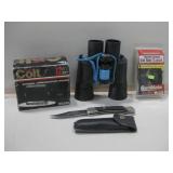 Puma Knife Binoculars & More As Pictured