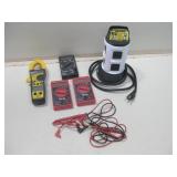Digital Voltage Meters Power Dock & More Untested Digital Voltage Meters Power Dock & More Untested