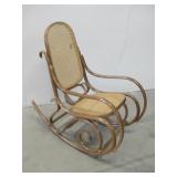 20"x 40"x 42" Wood Rocking Chair W/Caning 20"x 40"x 42" Wood Rocking Chair W/Caning