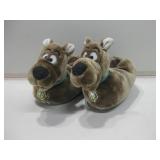 Used Scooby Doo Plush Slippers Size 7-8M Used Scooby Doo Plush Slippers Size 7-8M