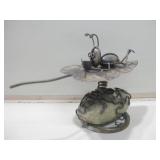 16"x 7"x 10" Stone & Metal Garden Ant Decor 16"x 7"x 10" Stone & Metal Garden Ant Decor
