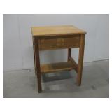 18"x 22"x 28" Carved Wood Side Table 18"x 22"x 28" Carved Wood Side Table