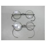 Two Pair Vintage Spectacles Two Pair Vintage Spectacles