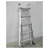 Gorilla Aluminum Ladder 5ft Extends To 18ft Gorilla Aluminum Ladder 5ft Extends To 18ft
