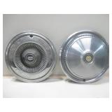 Two Vintage Rims Largest Is 15" Diameter Two Vintage Rims Largest Is 15" Diameter