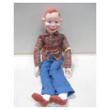 30" Plastic & Cloth Howdy Doody Doll By Eegee