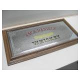 28"x 15" Framed Jack Daniels Mirrored Sign 28"x 15" Framed Jack Daniels Mirrored Sign