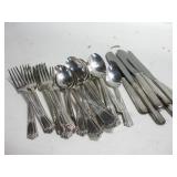 Lenox Silver Plate Flatware Set As Shown Lenox Silver Plate Flatware Set As Shown