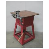 28"x 26"x 36" Rolling Work Table W/Vice