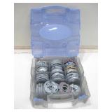 7"x 7"x 2" Container Of Beyblade Metal Masters 7"x 7"x 2" Container Of Beyblade Metal Masters