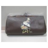 7" Wide Vintage Disney Leather Minnie Mouse Purse 7" Wide Vintage Disney Leather Minnie Mouse Purse
