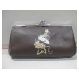 7" Wide Vintage Disney Leather Minnie Mouse Purse