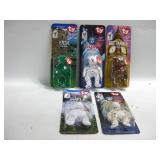 Five NIP TY Beanie Baby Bears 5" Tall