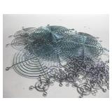 Assorted Metal Electronics Covers Largest 4" Diam. Assorted Metal Electronics Covers Largest 4" Diam.
