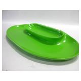 22"x 9.5" Painted Wood Vintage Serving Tray 22"x 9.5" Painted Wood Vintage Serving Tray