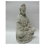 12" Tall Quan Yin Resin Statue 12" Tall Quan Yin Resin Statue