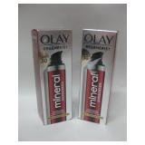 Two NIB Olay Regenerist Mineral Sun Screen