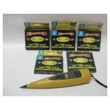 Five Packages Assorted Staples & Cable Probe Five Packages Assorted Staples & Cable Probe