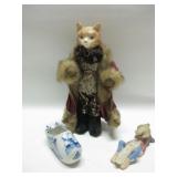 Three Collectible Items Includes Delft Dutch Shoe Three Collectible Items Includes Delft Dutch Shoe