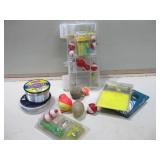 Assorted Fishing Lures & Accessories Shown Assorted Fishing Lures & Accessories Shown