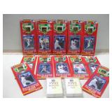 Assorted NIP Baseball Cards & Pins 1991 & 1993 Assorted NIP Baseball Cards & Pins 1991 & 1993