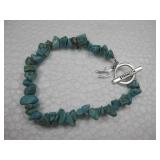 Southwest Beaded Bracelet W/Sterling Silver Clasp Southwest Beaded Bracelet W/Sterling Silver Clasp