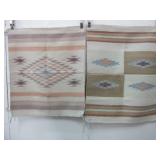 30"x 33 & 29"x 36" Woven Saddle Blankets