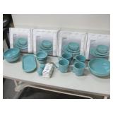 Four New Boxes & All Shown Turquoise Fiesta Dishes Four New Boxes & All Shown Turquoise Fiesta Dishes