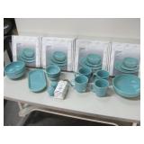 Four New Boxes & All Shown Turquoise Fiesta Dishes