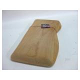 New Hand Carved 14"x 7"x 2" Wood Cheese Board