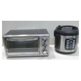 Aroma Rice Cooker & Oster Toaster Oven See Info