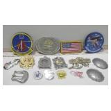 Assorted Pins Patches & More As Pictured Assorted Pins Patches & More As Pictured