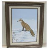17"x 21" Framed Signed Tom Walker Acrylic Painting 17"x 21" Framed Signed Tom Walker Acrylic Painting
