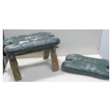 Vintage Leather & Wood Camel Saddle W/Extra Seat Vintage Leather & Wood Camel Saddle W/Extra Seat