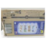 Used Five Tier Plastic Utility Shelf - In Box Used Five Tier Plastic Utility Shelf - In Box