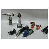 Assorted Butane Lighters & Torches - Some Work