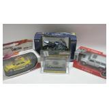 Four NIP Assorted Die Cast Collector Four NIP Assorted Die Cast Collector