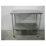 36"x 20"x 35" Stainless Steel Work Table See Info